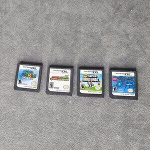 Nintendo DS Game lot Mario Rockband lego  B2-36